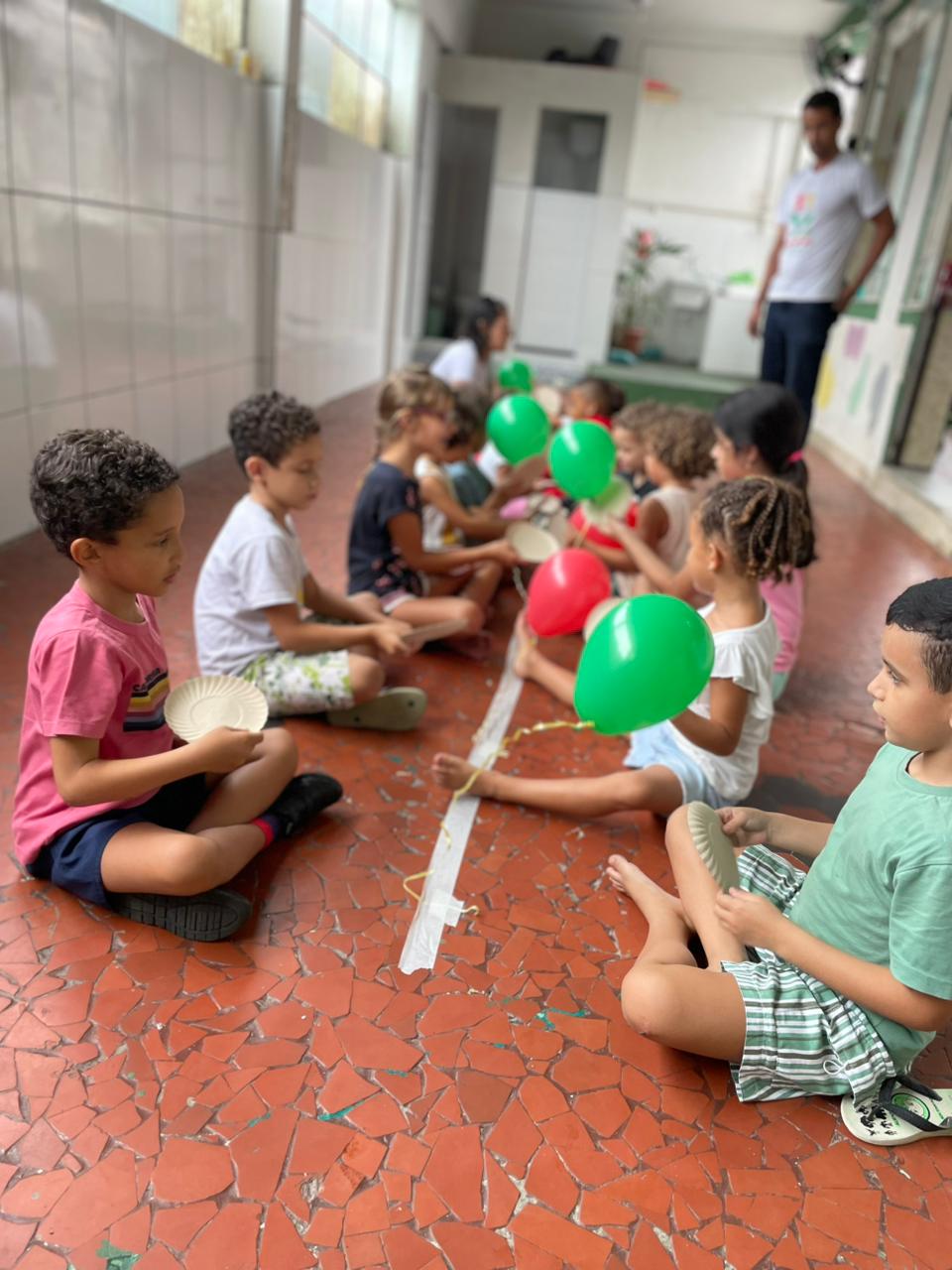 Brincadeira em grupo